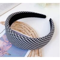 Headband/Houndstooth [Print: Style 2]