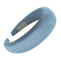 Headband/Padded/Velvet [Colour: Blue]
