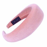 Headband/Padded/Velvet [Colour: Light Lilac]