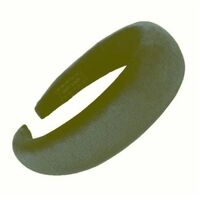 Headband/Padded/Velvet [Colour: Olive Mid]