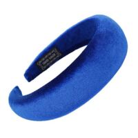 Headband/Padded/Velvet [Colour: Royal]