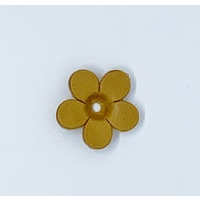 Leather Petals - Style 2 [Colour: Mustard]
