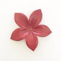 Leather Petals - Style 4 [Colour: Red]