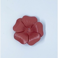 Leather Petals - Style 6 [Colour: Dusty Pink]