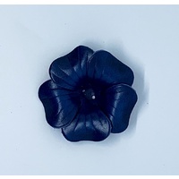 Leather Petals - Style 6 [Colour: Navy]