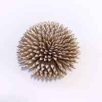Applique/Spiky Circle [Colour: Pale Rose Gold]