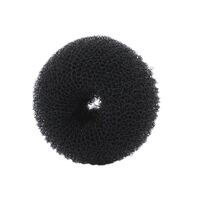 Donut Bun - Black [size: 6cm]
