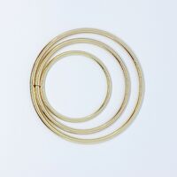 Bangle Ring/Metal - Gold [Size: 75mm]
