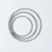 Bangle Ring/Metal - Silver [Size: 75mm]