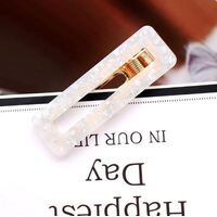 Hair Clip/Style 3 [Colour: White]
