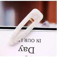Hair Clip/Style 4 [Colour: White]