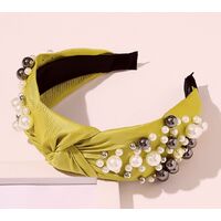 Headband/Mila [Colour: Mustard]