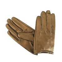 Gloves/Leather/Full - Bronze [Size: Small (17cm)]