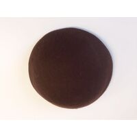 Wool Felt/Large Button [Colour: Chocolate]