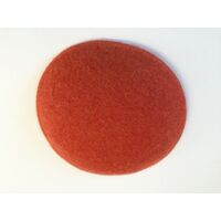 Wool Felt/Large Button [Colour: Orange]
