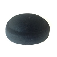 Wool Felt/Oval Pillbox [Colour: Black]