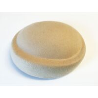 Wool Felt/Oval Pillbox [Colour: Cream]
