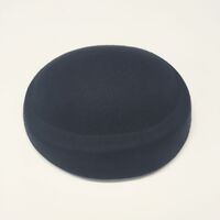 Wool Felt/Oval Pillbox [Colour: Dark Navy]