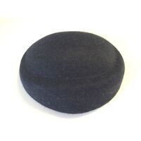 Wool Felt/Oval Pillbox [Colour: Midnight Navy]