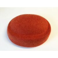 Wool Felt/Oval Pillbox [Colour: Orange]