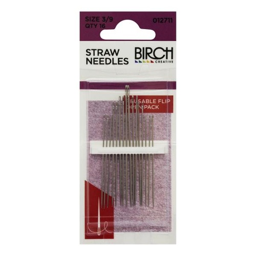 Sewing Needles/Straw - Size 3/9