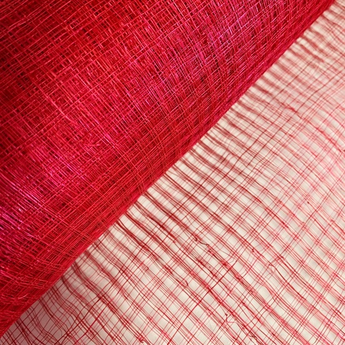Sinamay/Window/50cm - Red