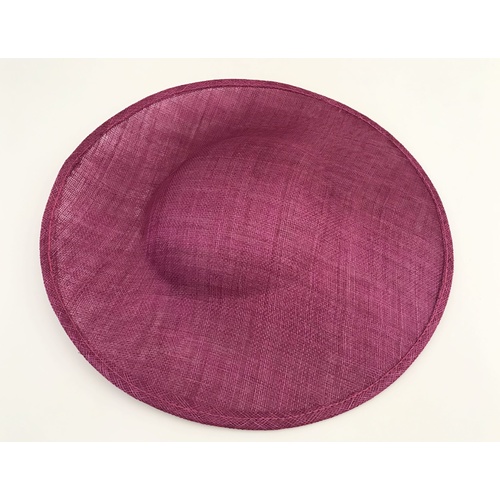 Sinamay Base/Saucer - Magenta (011)