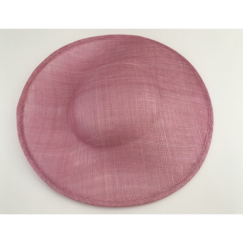 Sinamay Base/Saucer - Pink (019)