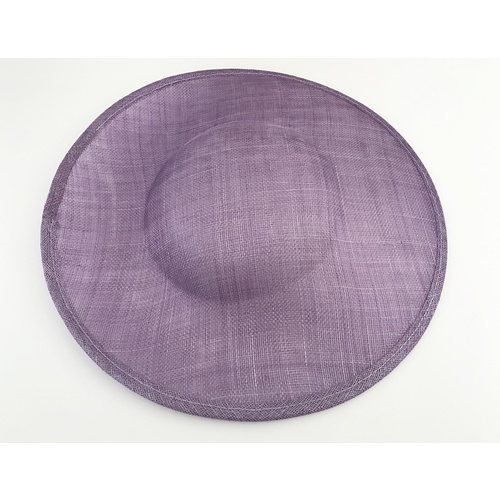Sinamay Base/Saucer - Lilac (050)