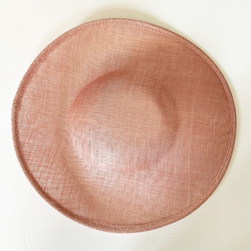 Sinamay Base/Saucer - Dusty Pink (021)