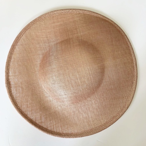 Sinamay Base/Saucer - Nude (024)