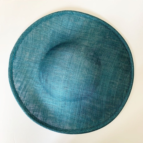 Sinamay Base/Saucer - Teal (056)