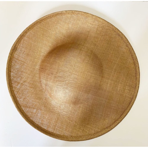 Sinamay Base/Saucer - Gold (038)