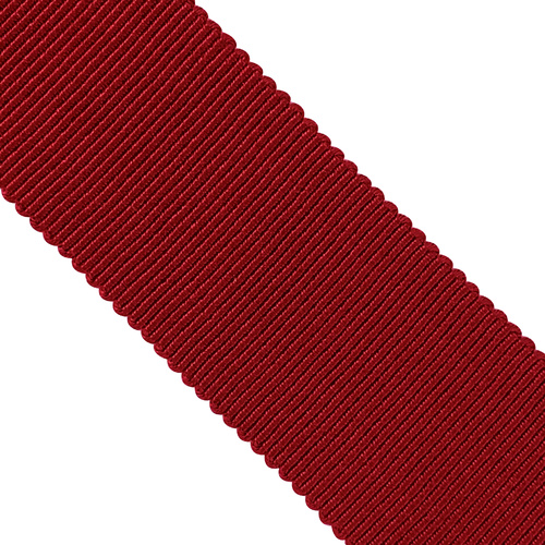 Petersham Ribbon - (40) Deep Red