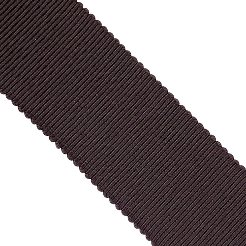 Petersham Ribbon - (77) Chocolate