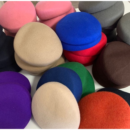 SPECIAL/Wool Felt Pillbox [Colour: Wine]