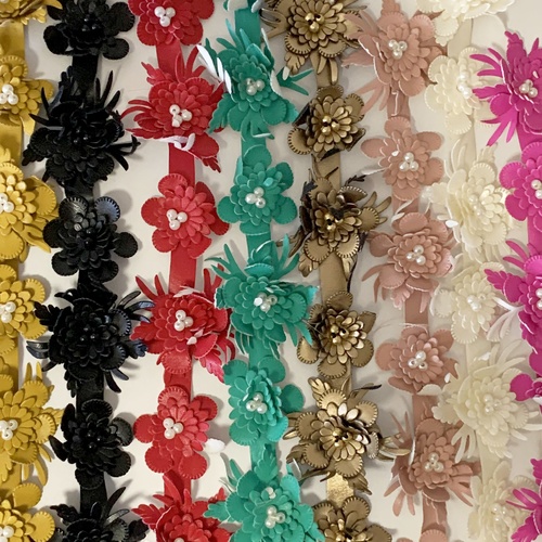 SPECIAL/Faux Flower Trim - Qty 2m