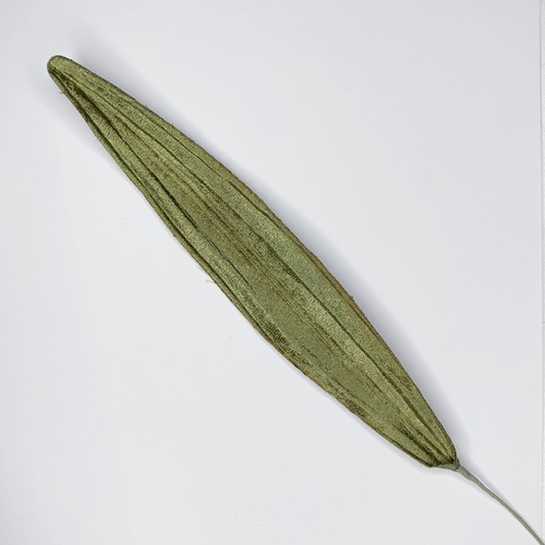 Single Velvet Leaf - Green
