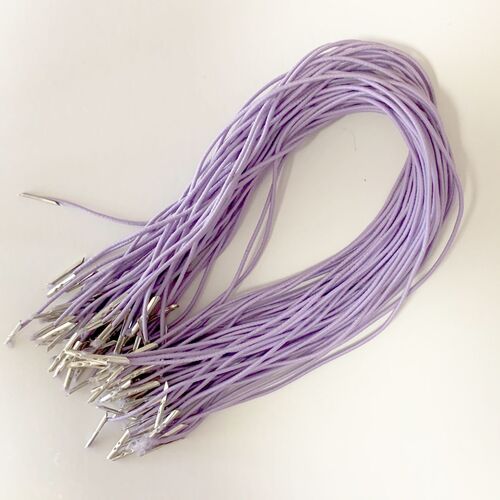Hat Elastic (metal ends/points) - Lilac
