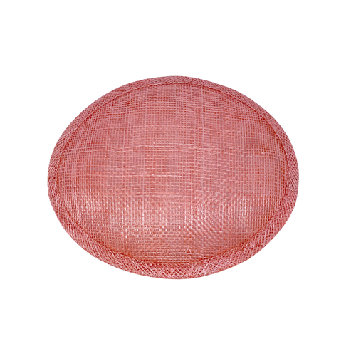 Sinamay Base/Teardrop - Coral (016)