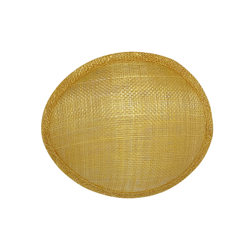 Sinamay Base/Teardrop - Yellow (034)