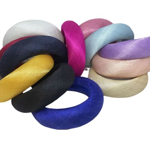 Headband/Padded/Sinamay