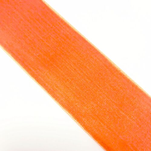 Velvet Ribbon 38mm (35) Orange