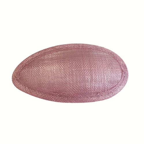 Sinamay Base/Half - Dusty Pink (021)