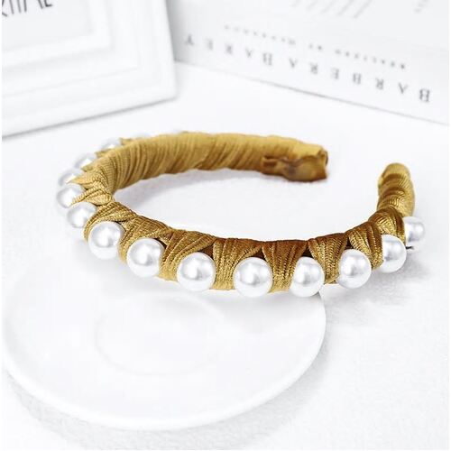 Headband/Alice [Colour: Mustard]