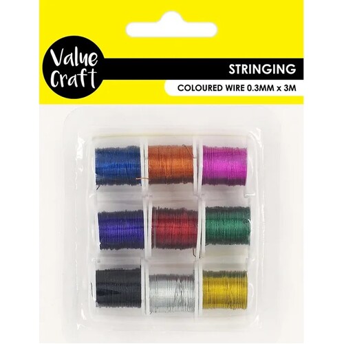 Metallic Coloured Wire 3M