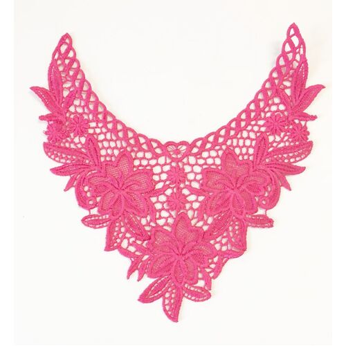 SPECIAL/Guipure Lace Collar 06 [Colour: Hot Pink]