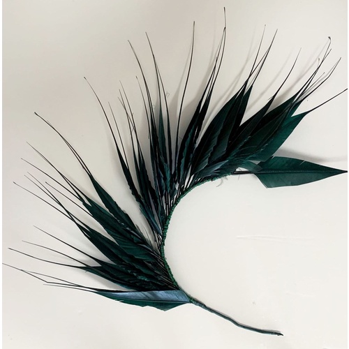 Feather Mount/Style 1 - Pine Green