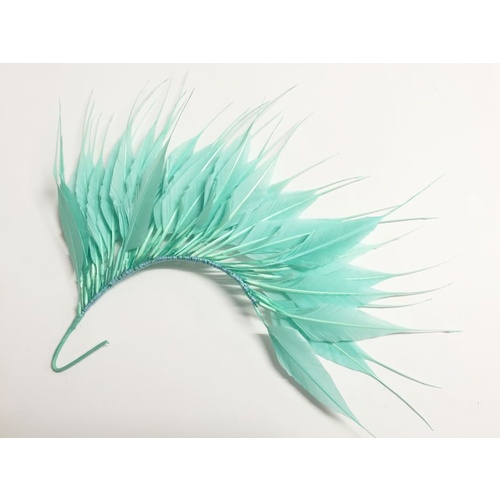 Feather Mount/Style 1 - Aqua