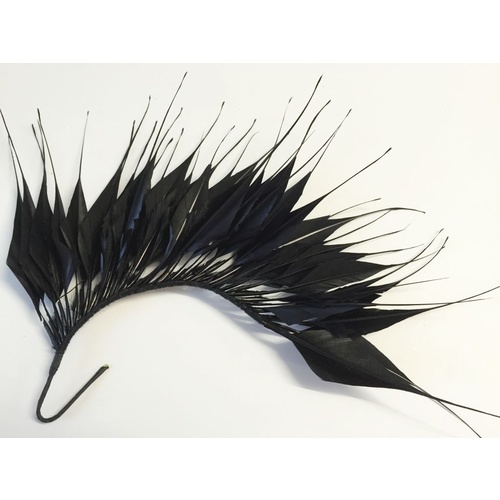 Feather Mount/Style 1 - Black